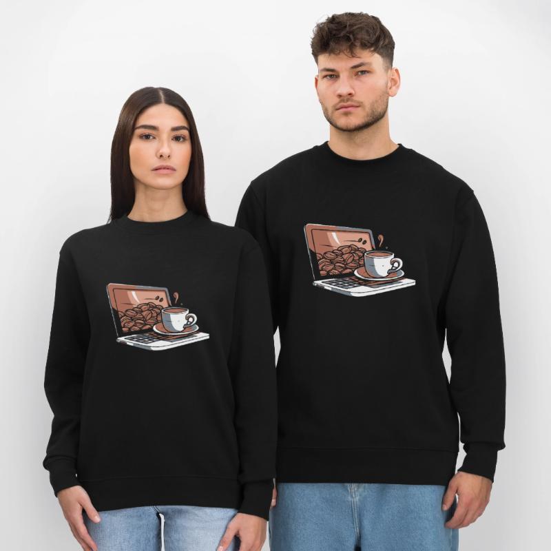 Entwickler Coder Programmierer Kaffee Stanley/Stella Unisex Bio-Sweatshirt CHANGER 