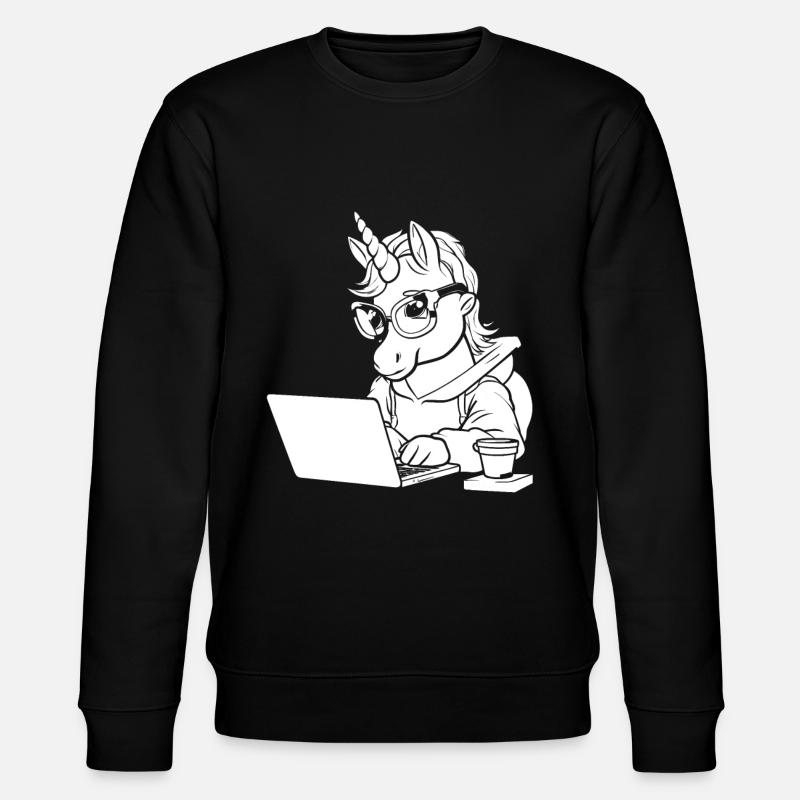 Développeur, Codeur, Programmeur, Café - Sweat bio CHANGER Stanley/Stella Unisexe - noir