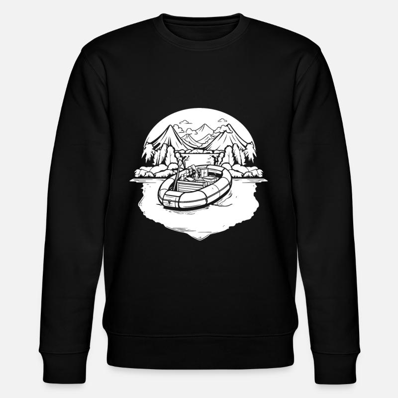 Rafting - Sweat bio CHANGER Stanley/Stella Unisexe - noir