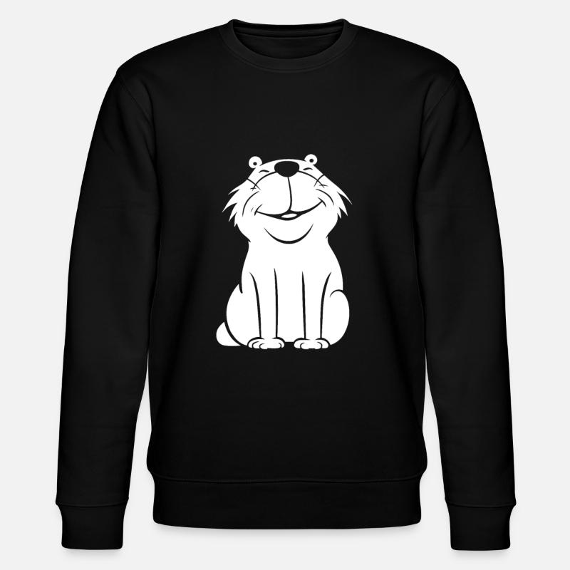 Capybara Capybara Funny - Stanley/Stella CHANGER Unisex Organic Sweatshirt - black