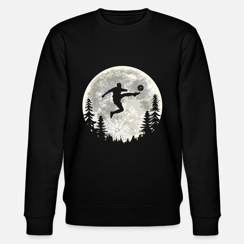 Soccer Soccer Moon - Stanley/Stella CHANGER Unisex Organic Sweatshirt - black