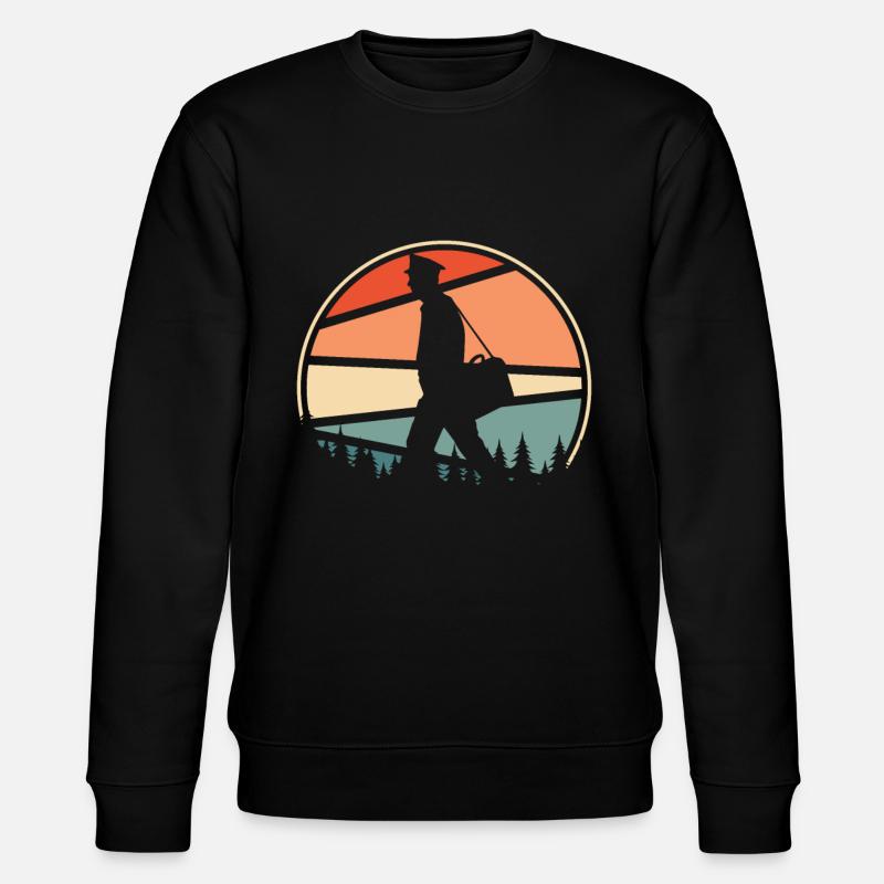 Postman Postman - Stanley/Stella CHANGER Unisex Organic Sweatshirt - black
