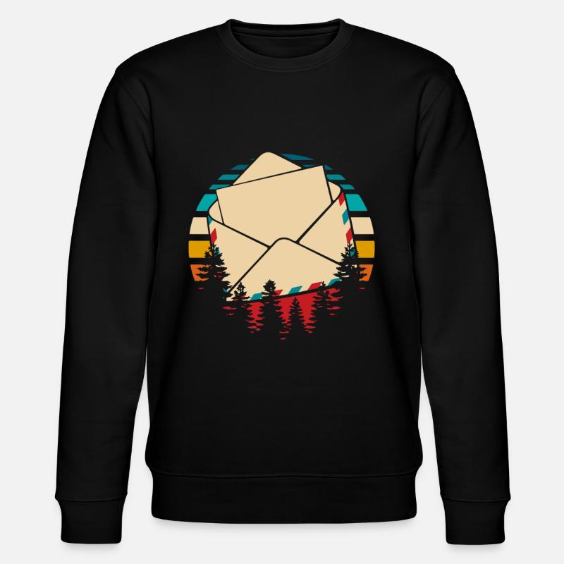 Postman Postman - Stanley/Stella CHANGER Unisex Organic Sweatshirt - black
