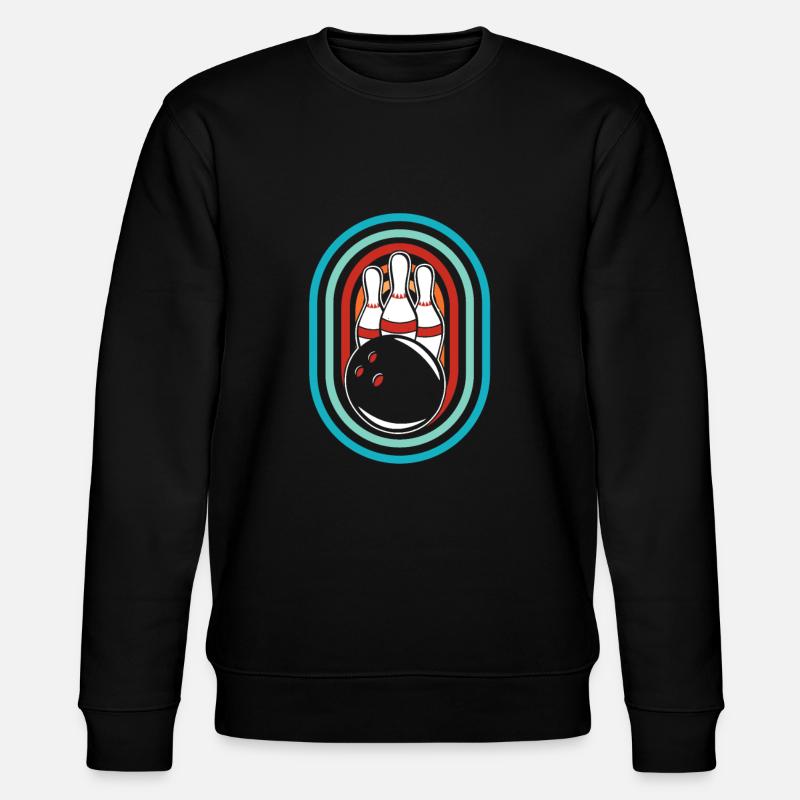 Bowling Bowlen Bowler - Sweat bio CHANGER Stanley/Stella Unisexe - noir