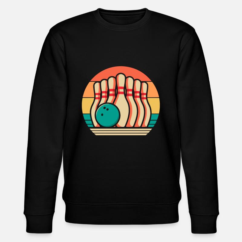 Bowling Bowlen Bowler - Sweat bio CHANGER Stanley/Stella Unisexe - noir