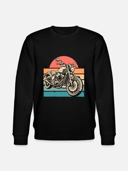 Motorsykkel motorsykkel motorsykkel - Stanley/Stella CHANGER økologisk unisex-sweatshirt - svart