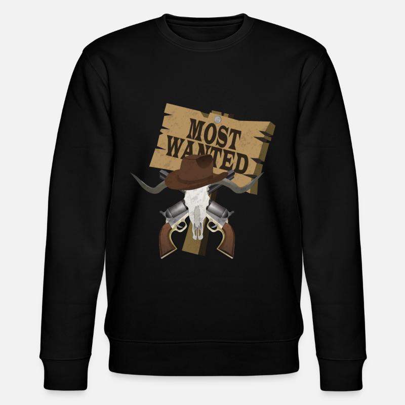 MOST WANTED Style Far West - Sweat bio CHANGER Stanley/Stella Unisexe - noir