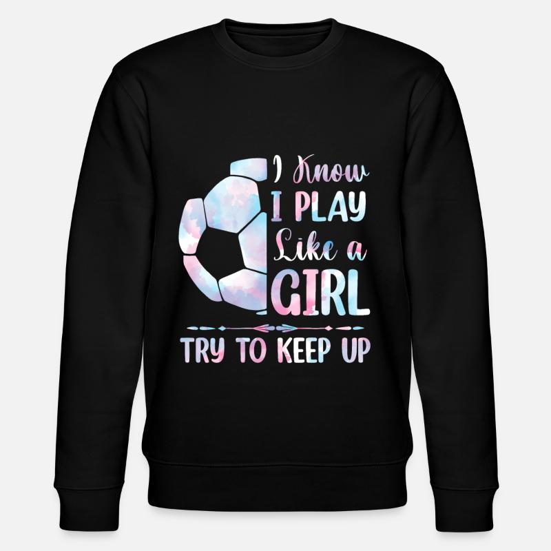 Soccer Filles - Sweat bio CHANGER Stanley/Stella Unisexe - noir