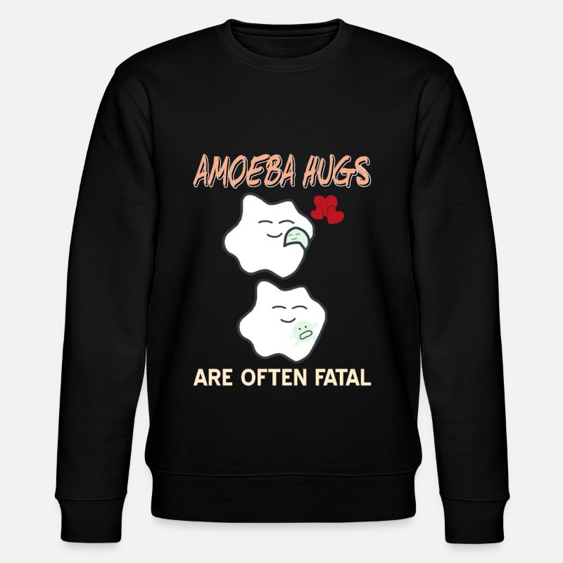Amoeba Hugs Are Fatal - Sweat bio CHANGER Stanley/Stella Unisexe - noir