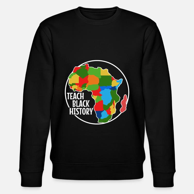 Enseigner l’histoire des Noirs - Sweat bio CHANGER Stanley/Stella Unisexe - noir