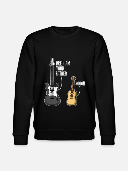 Uke i am your father - Stanley/Stella CHANGER Unisex Organic Sweatshirt - black