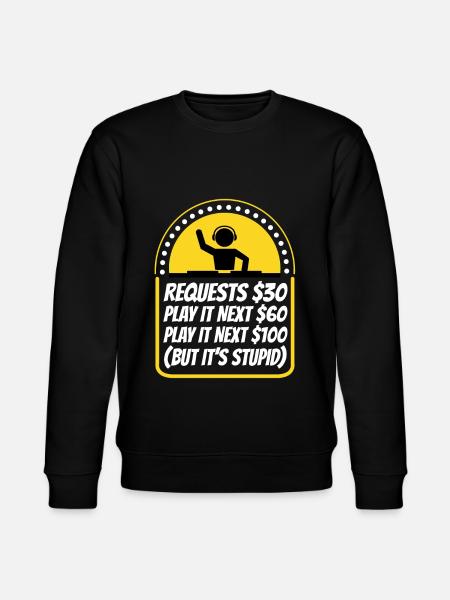 DJ Request - Stanley/Stella Unisex Bio-Sweatshirt CHANGER - Schwarz