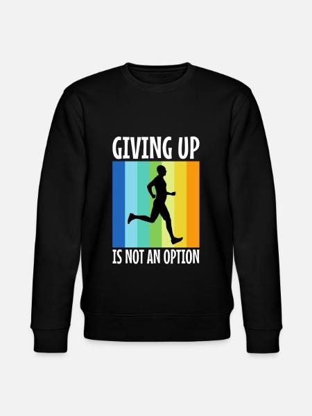 Abandonner n’est pas une option - Sweat bio CHANGER Stanley/Stella Unisexe - noir
