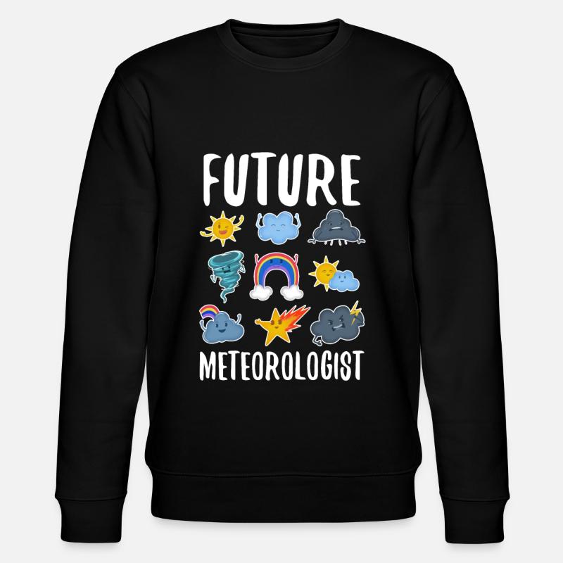 Futur météorologue - Sweat bio CHANGER Stanley/Stella Unisexe - noir