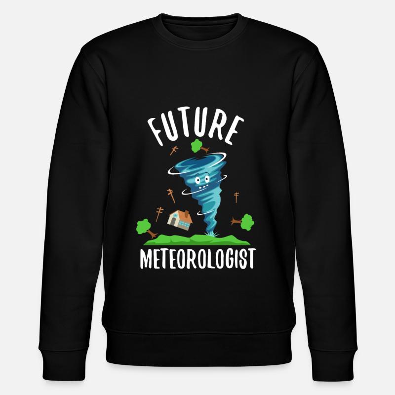Future Meteorologist - Stanley/Stella Unisex Bio-Sweatshirt CHANGER  - Schwarz