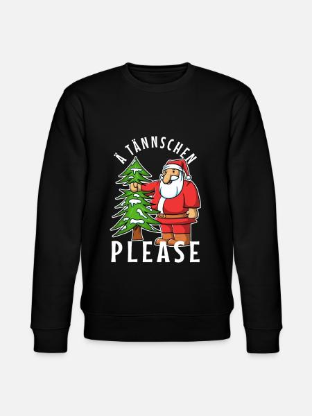Ä Tännschen please - Stanley/Stella Unisex Bio-Sweatshirt CHANGER  - Schwarz