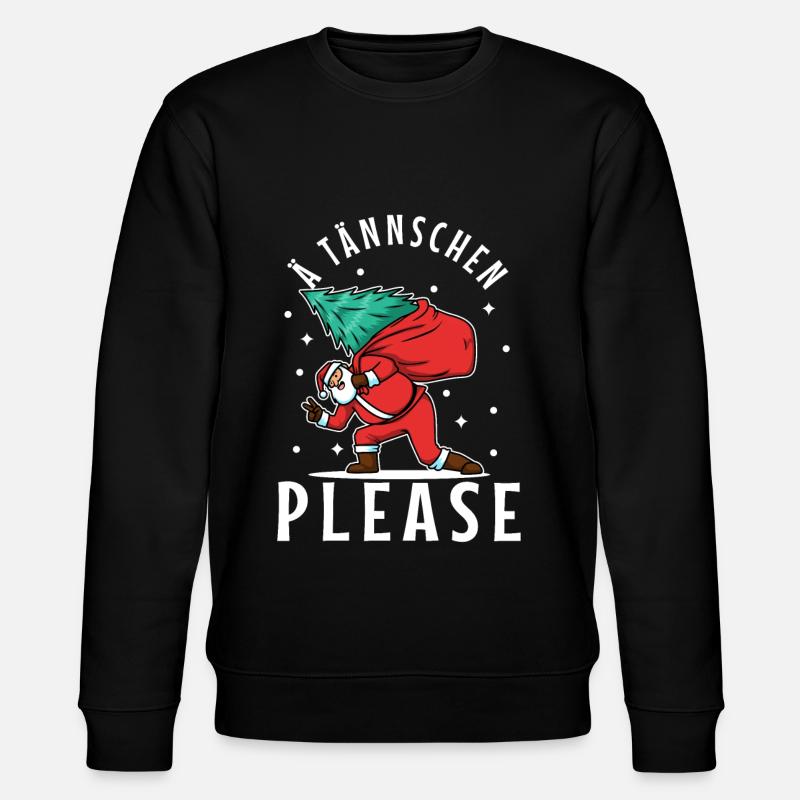 Ä Tännschen please - Stanley/Stella Unisex Bio-Sweatshirt CHANGER  - Schwarz