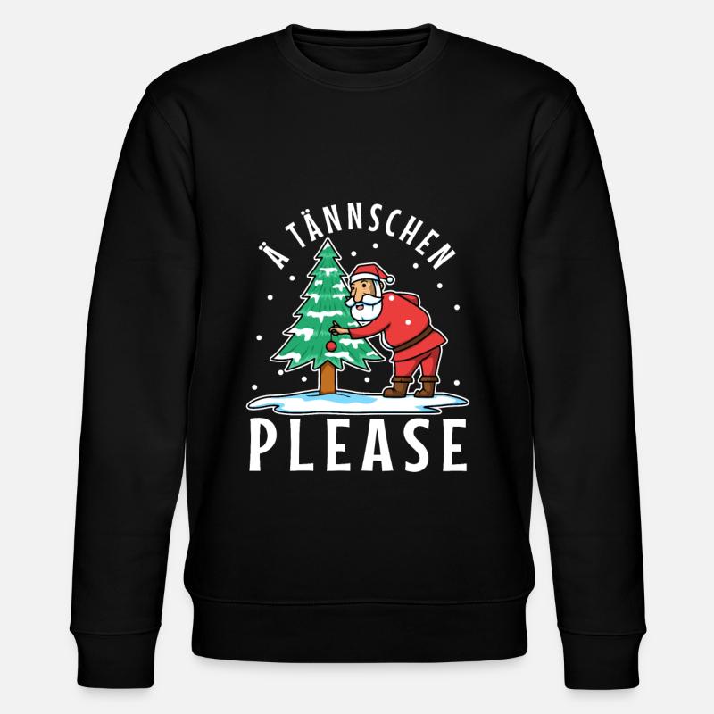 Ä Tännschen please - Stanley/Stella Unisex Bio-Sweatshirt CHANGER  - Schwarz