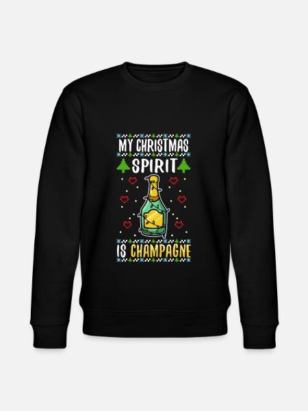 Mon de Noël est - Sweat bio CHANGER Stanley/Stella Unisexe - noir