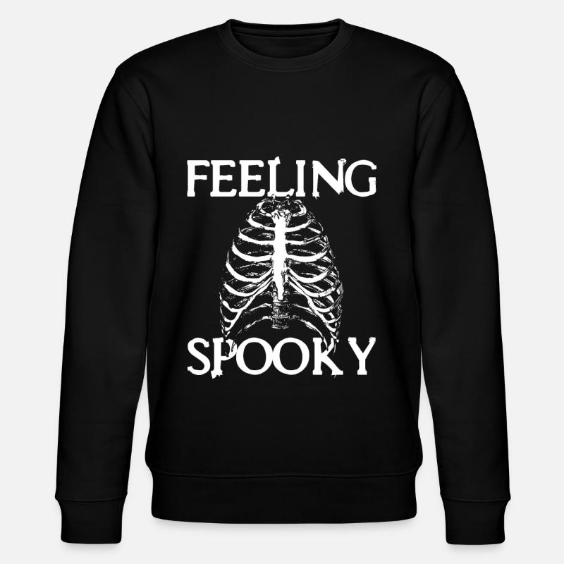 Halloween - Feeling Spooky - Stanley/Stella Unisex Bio-Sweatshirt CHANGER  - Schwarz