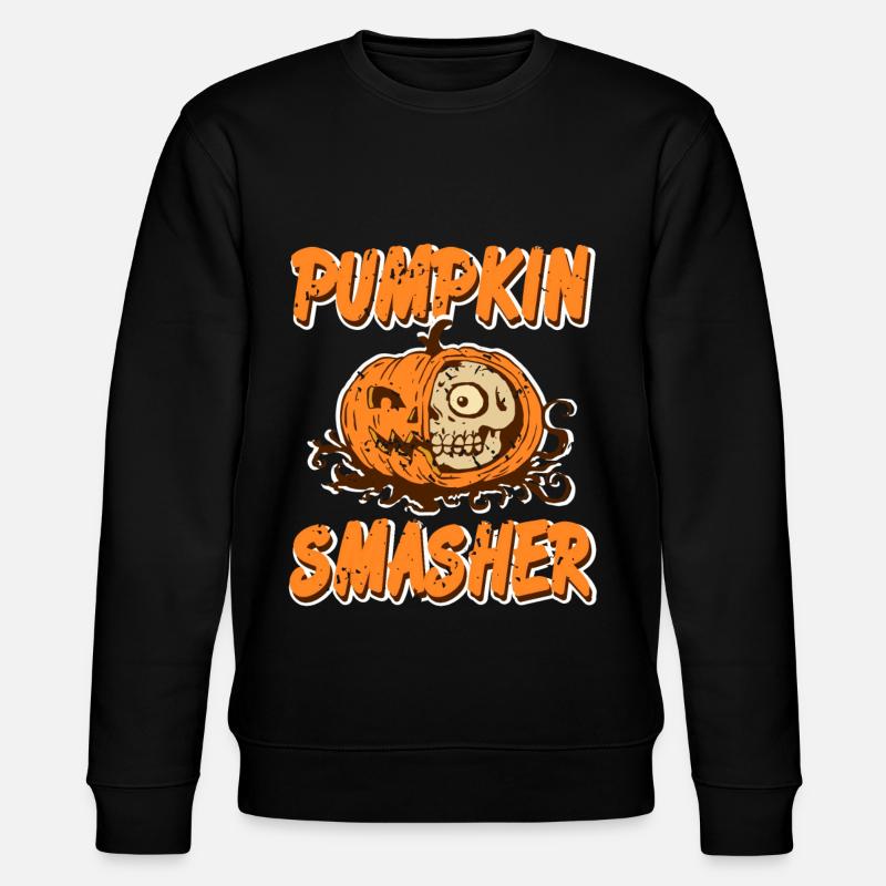 Halloween Kürbis - Pumpkin Smacher - Sweat bio CHANGER Stanley/Stella Unisexe - noir