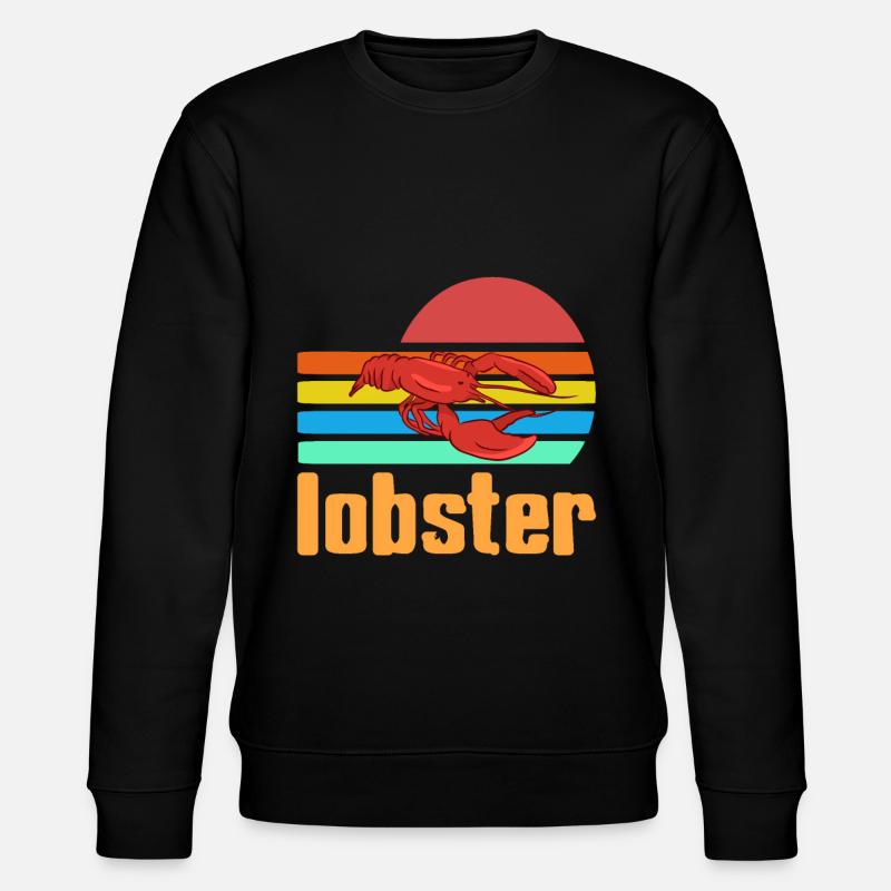 Lobster - Stanley/Stella Unisex Bio-Sweatshirt CHANGER  - Schwarz