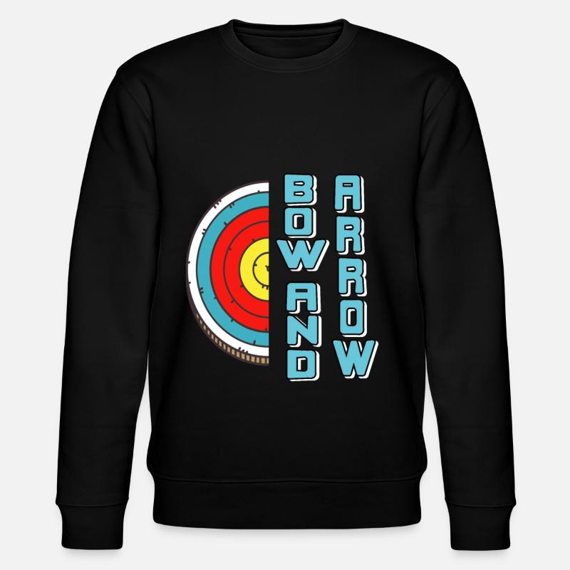 Arc et flèche - Sweat bio CHANGER Stanley/Stella Unisexe - noir