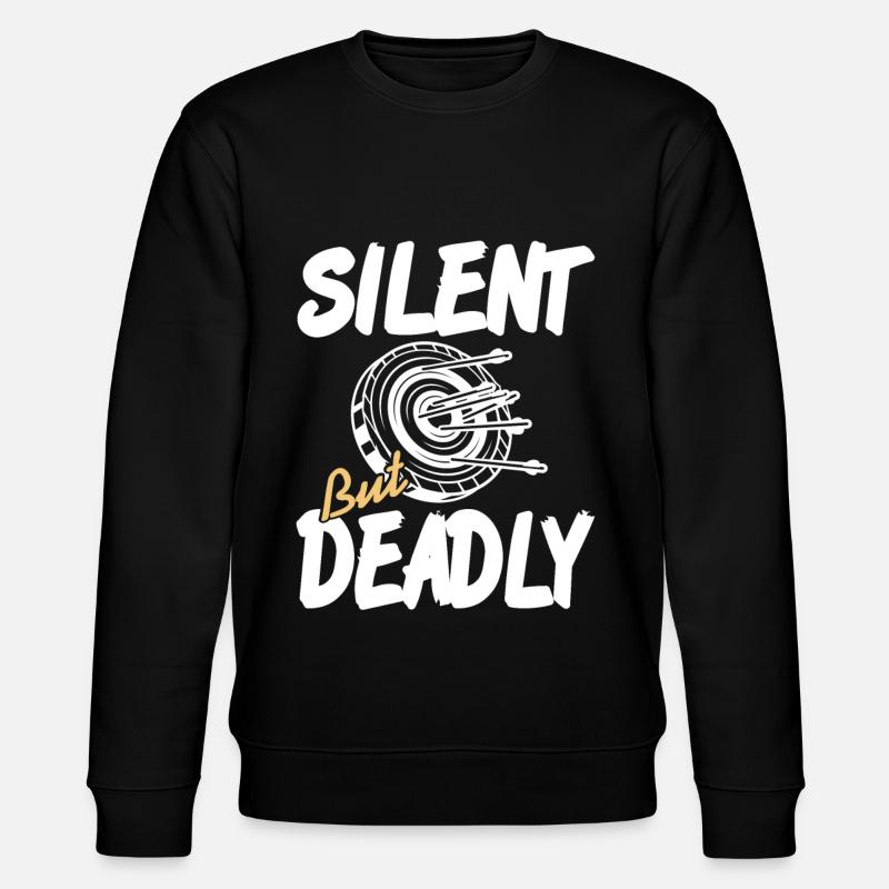 Archer - Silencieux mais mortel - Sweat bio CHANGER Stanley/Stella Unisexe - noir