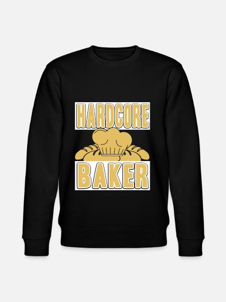 Hardcore Baker - Stanley/Stella CHANGER Unisex Organic Sweatshirt - black
