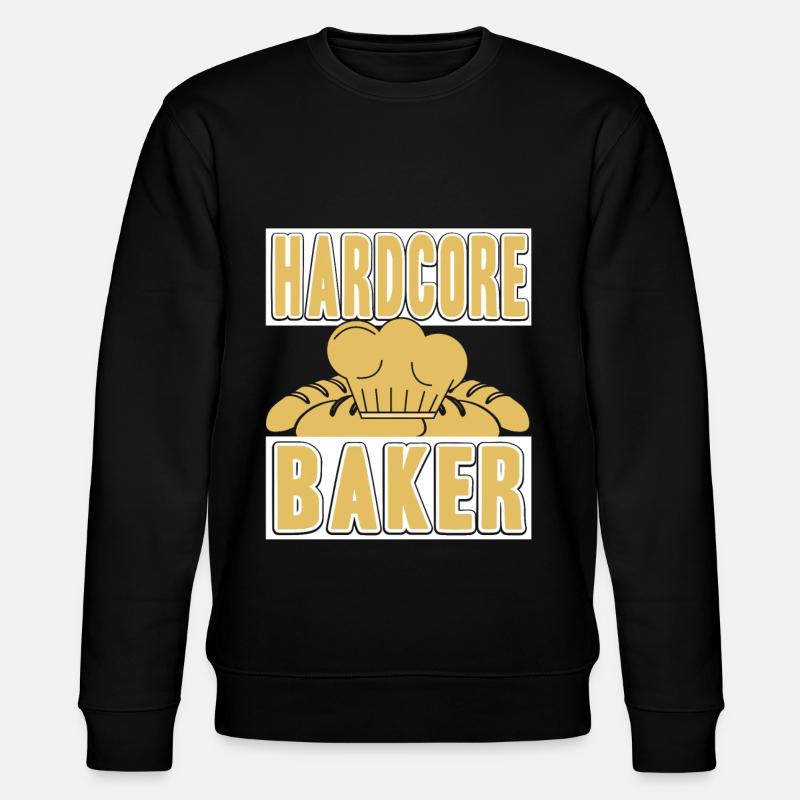 Hardcore Baker - Stanley/Stella Unisex Bio-Sweatshirt CHANGER  - Schwarz