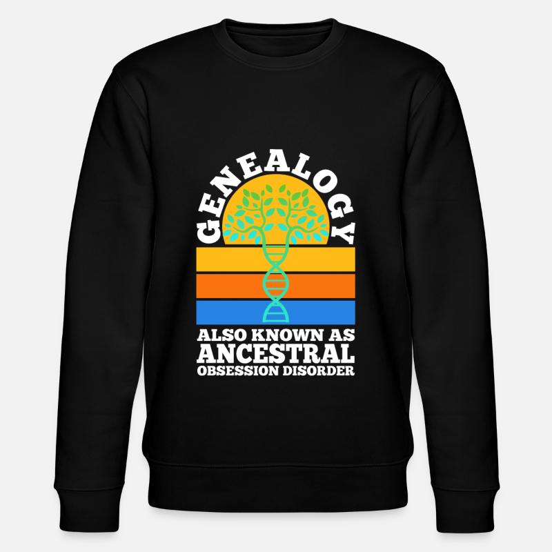 Ancestral obsession disorder - Stanley/Stella Unisex Bio-Sweatshirt CHANGER  - Schwarz