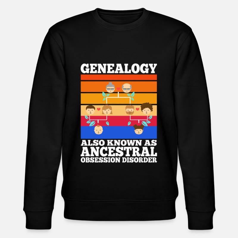 Ancestral obsession disorder - Stanley/Stella CHANGER Unisex Organic Sweatshirt - black