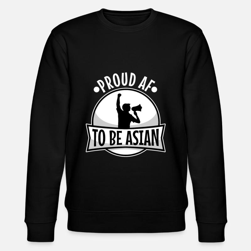 Fier d’être asiatique - Sweat bio CHANGER Stanley/Stella Unisexe - noir