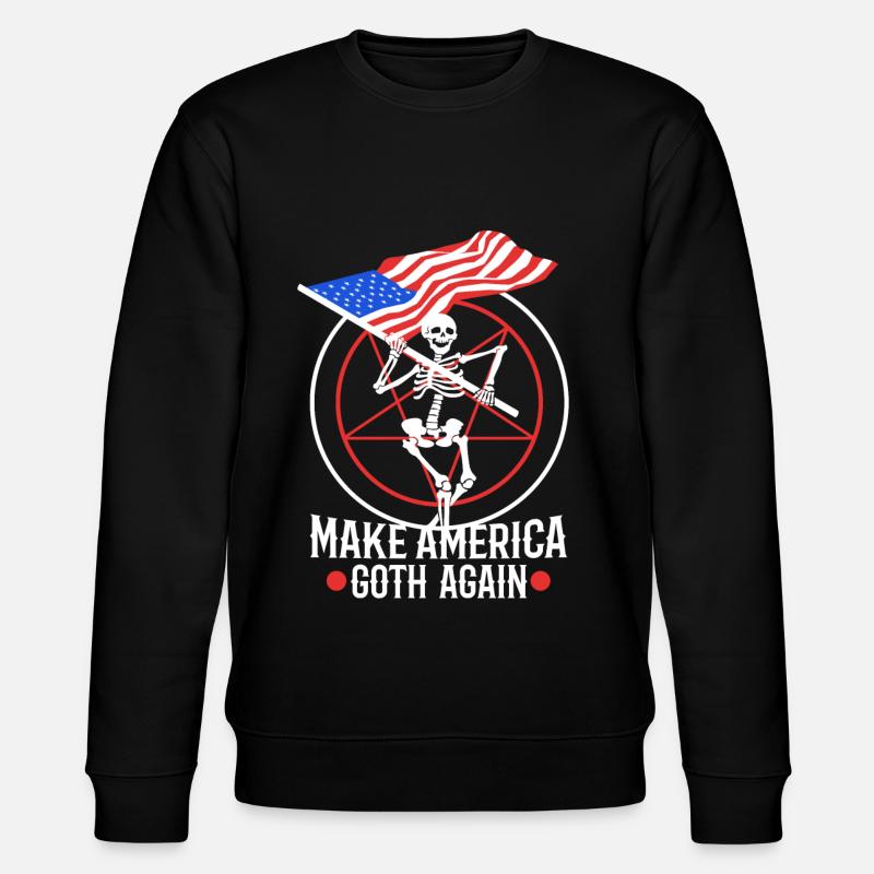 Make america goth again - Stanley/Stella CHANGER Unisex Organic Sweatshirt - black