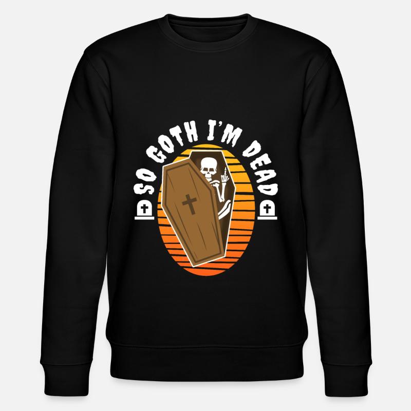 So Goth I'm Dead - Stanley/Stella Unisex Bio-Sweatshirt CHANGER  - Schwarz
