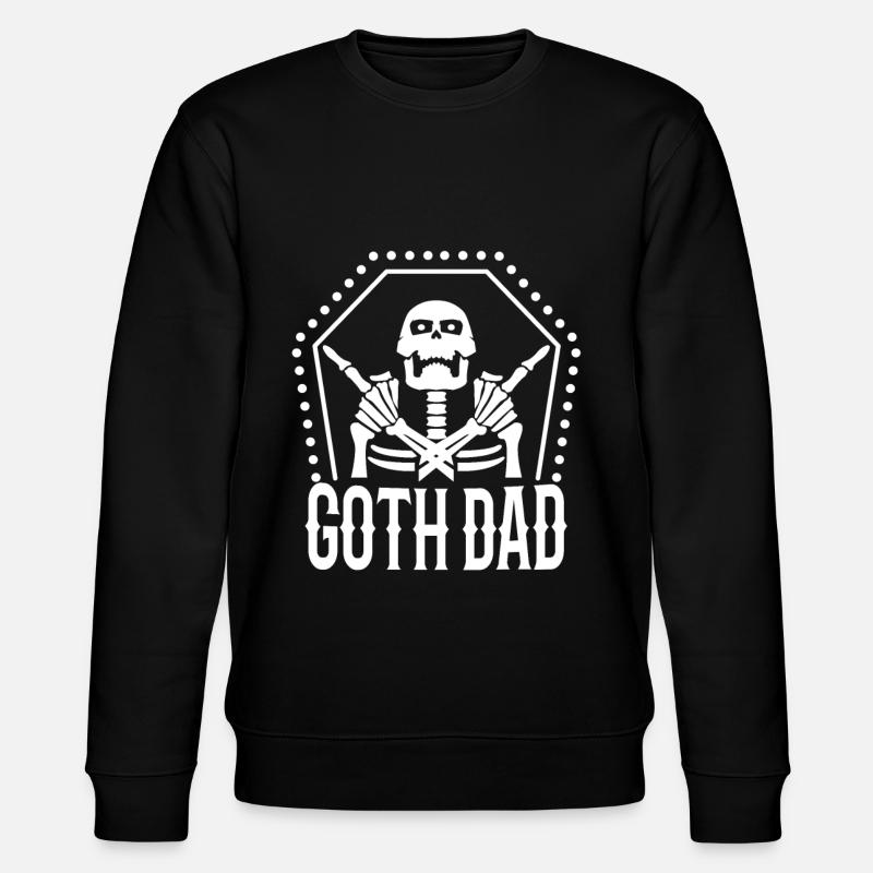 Goth Dad - Stanley/Stella Unisex Bio-Sweatshirt CHANGER  - Schwarz