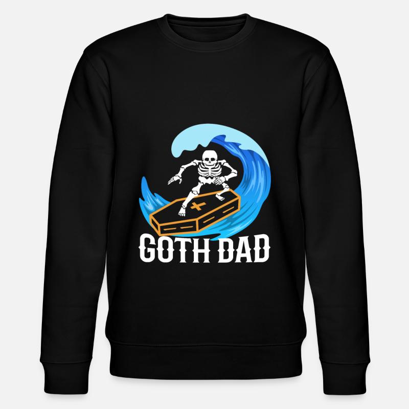 Goth Dad - Stanley/Stella Unisex Bio-Sweatshirt CHANGER  - Schwarz