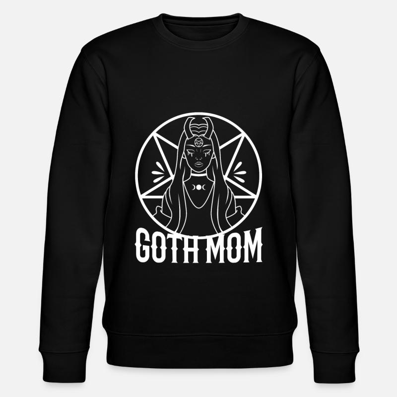 Goth Mom - Stanley/Stella Unisex Bio-Sweatshirt CHANGER - Schwarz