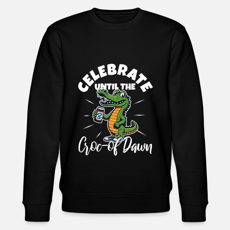 Faites la fête jusqu’à l’aube - Sweat bio CHANGER Stanley/Stella Unisexe - noir