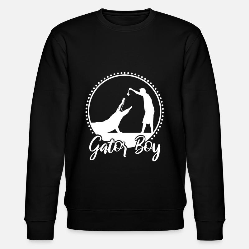 Gator Boy - Stanley/Stella CHANGER Unisex Organic Sweatshirt - black