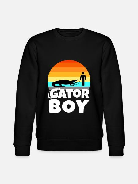 Gator Boy - Stanley/Stella CHANGER Unisex Organic Sweatshirt - black