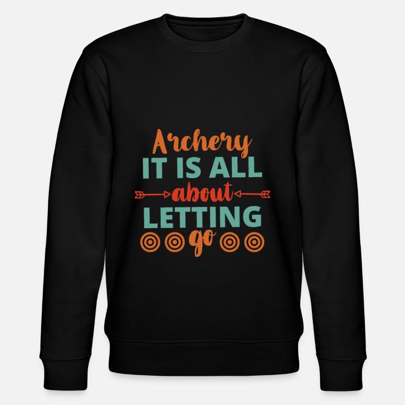 Archery archer archer target - Stanley/Stella CHANGER Unisex Organic Sweatshirt - black