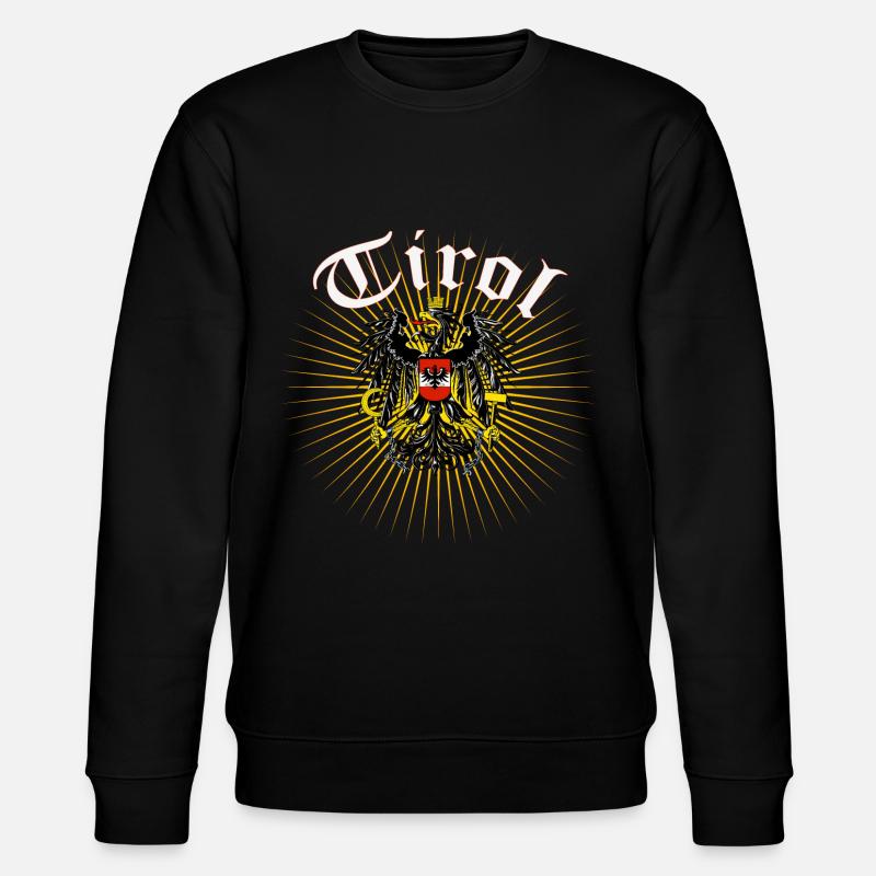 Tirol - Sweat bio CHANGER Stanley/Stella Unisexe - noir