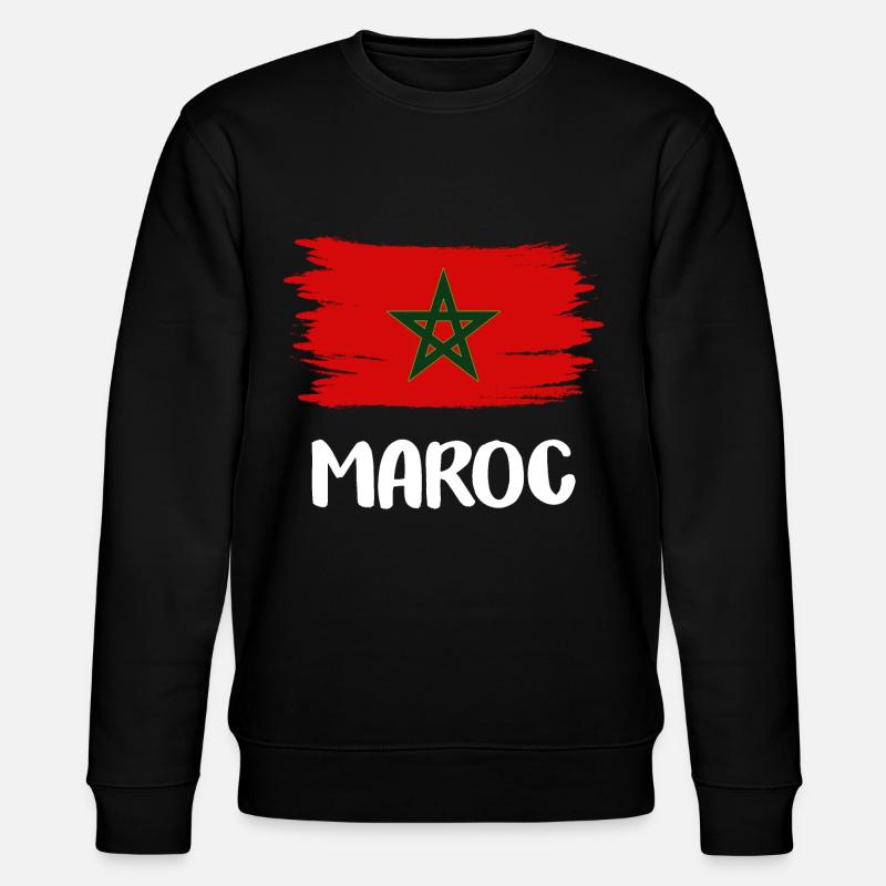 Morocco - Stanley/Stella CHANGER Unisex Organic Sweatshirt - black