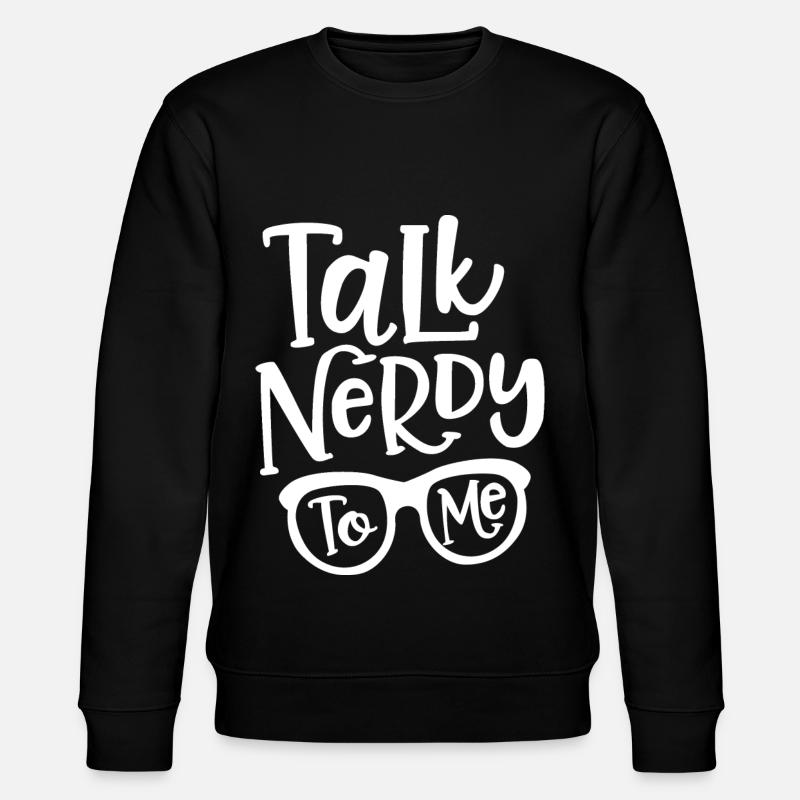 Nerd - Stanley/Stella CHANGER Unisex Organic Sweatshirt - black
