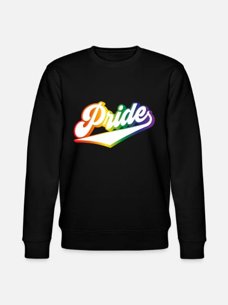 Pride Regenbogen LGBTQ - Stanley/Stella Unisex Bio-Sweatshirt CHANGER  - Schwarz