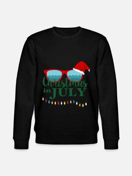 christmas in july,July - Stanley/Stella CHANGER Unisex Organic Sweatshirt - black