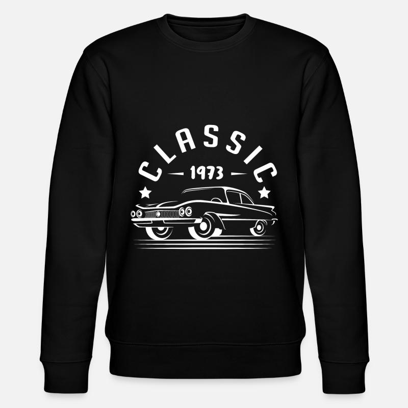 Klassisch 1973. - Stanley/Stella Unisex Bio-Sweatshirt CHANGER  - Schwarz