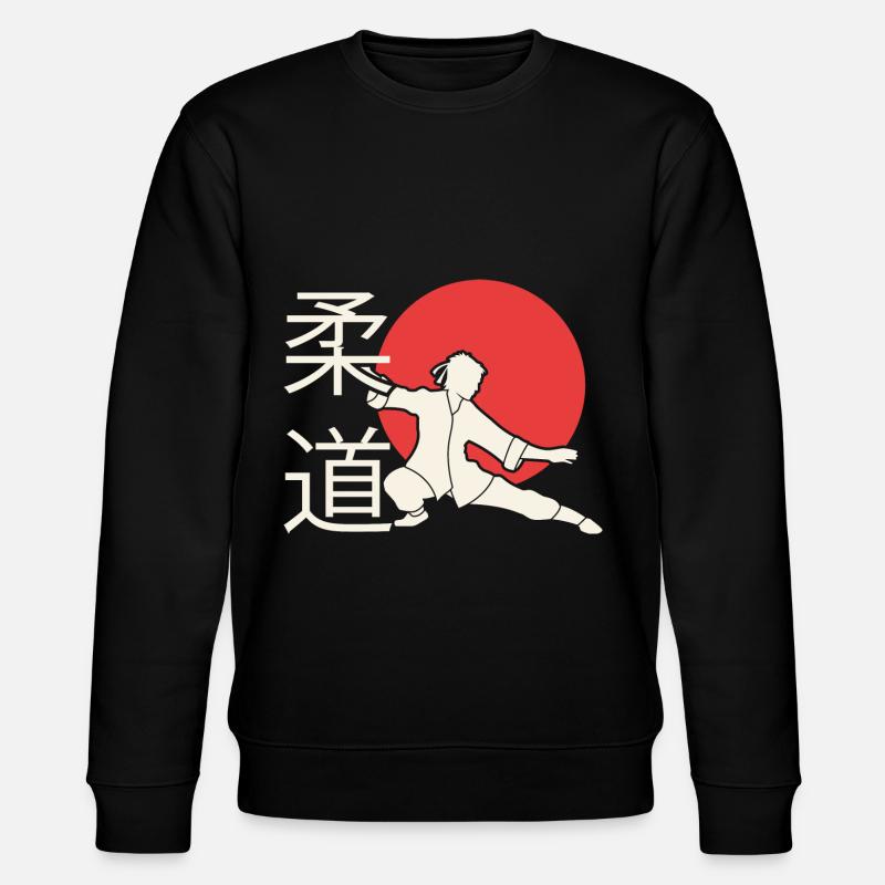 Judo. Judo-Geschenkidee. Kampfsport-Geschenk. - Stanley/Stella Unisex Bio-Sweatshirt CHANGER  - Schwarz