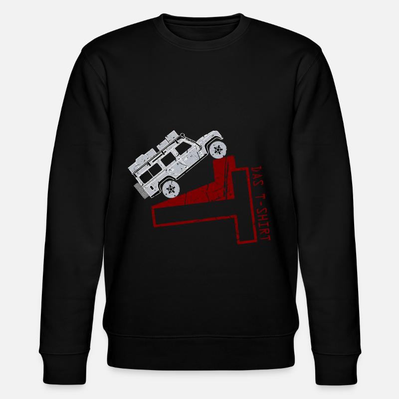 Das Defender T-Shirt - Stanley/Stella Unisex Bio-Sweatshirt CHANGER  - Schwarz